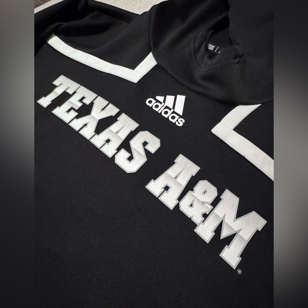 Texas A&M Football Hoodie - Adidas - Size Large
